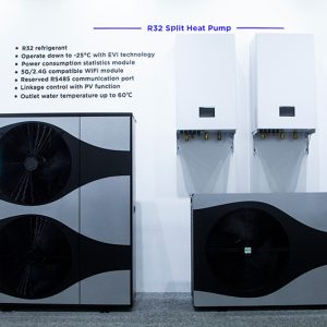 Split heat pump