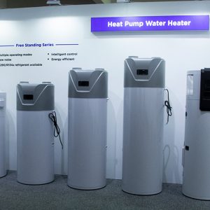 Vertival All-in one heat pump
