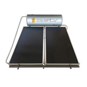 Solar Enamel jacket tank flat panel system 300L